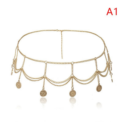 Pojasevi za žene Lanac Rastezljivi remen Elegantni pojas oko struka Metalni dizajnerski pojasevi Luksuzni dijamantni ženski tanki pojas Ceinture Femme