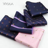 Jauks korgiju rotaļu suns Hankie žakarda poliesters augstas kvalitātes kabatas kvadrātveida biznesa smokings kaklasaite vīriešu kabatlakats dāvana aksesuārs