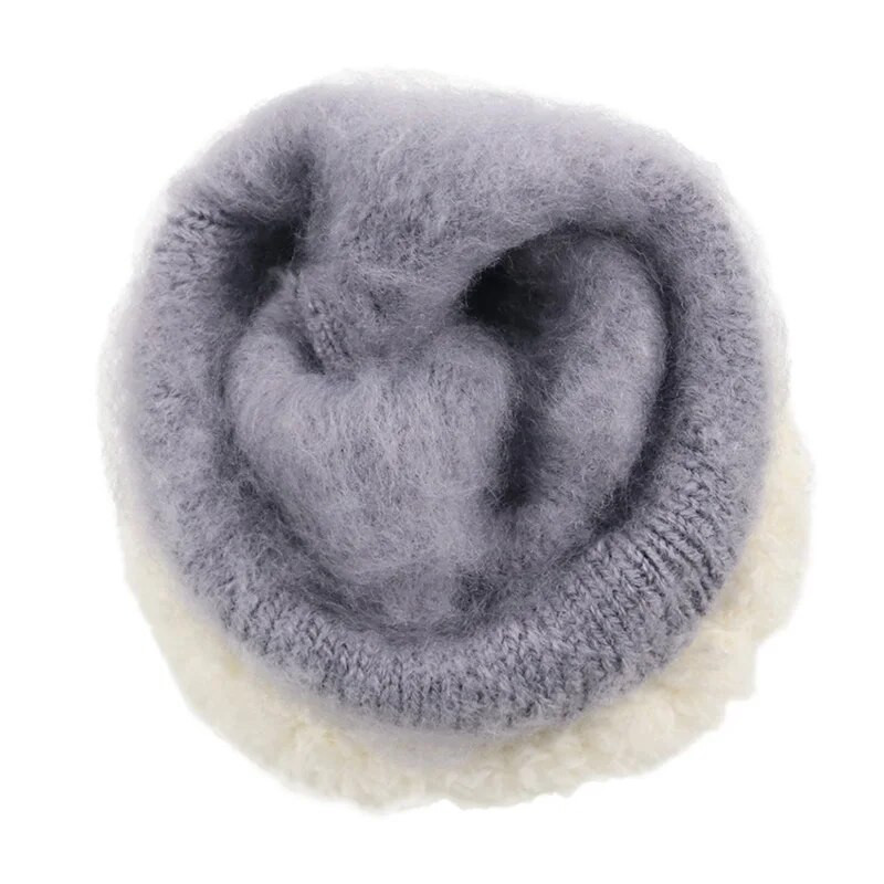 Téli női kötött kesztyűk Érintőképernyős Női kesztyűk Kötött Vastag Meleg Teljes ujjak Puha Stretch Kötött Ujjatlan Női Guantes