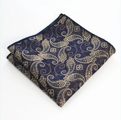 RBOCOTT Classic Dot Pocket Squares divatos kockás zsebkendő 22cm*22cm virágos és Paisley hanky törölköző üzleti partyhoz