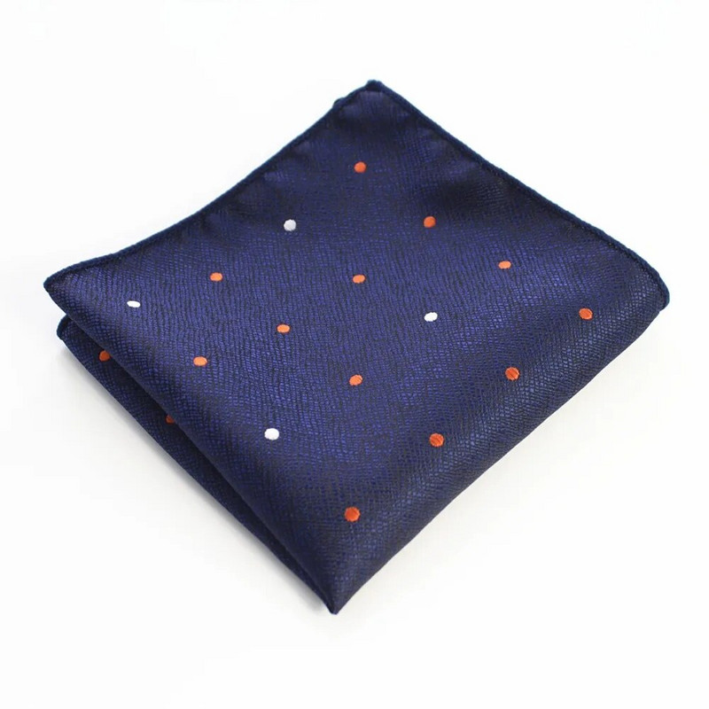 RBOCOTT Classic Dot Pocket Squares divatos kockás zsebkendő 22cm*22cm virágos és Paisley hanky törölköző üzleti partyhoz