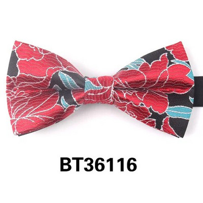 Mood meeste kikilips Klassikaline žakaarkootud kikilips Meestele Äripulm Täiskasvanute lillelised kikilipsud Liblikad kostüümid Kravatid kikilipsud