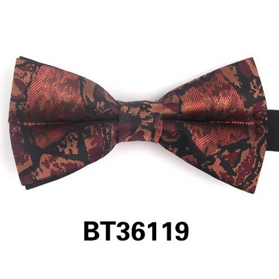 Mood meeste kikilips Klassikaline žakaarkootud kikilips Meestele Äripulm Täiskasvanute lillelised kikilipsud Liblikad kostüümid Kravatid kikilipsud