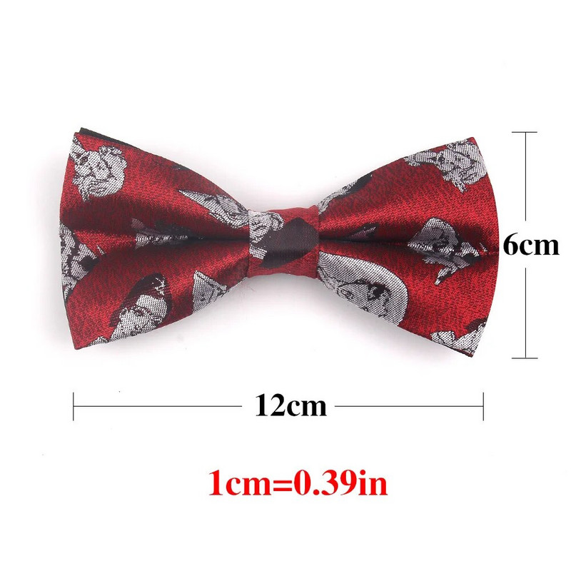 Mood meeste kikilips Klassikaline žakaarkootud kikilips Meestele Äripulm Täiskasvanute lillelised kikilipsud Liblikad kostüümid Kravatid kikilipsud