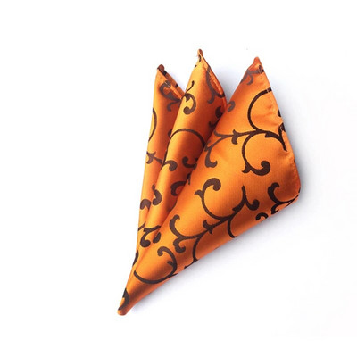 Visokokvalitetni svileni rupčić za muškarce s cvjetnim vezom, džepne četvrtaste maramice za svečane zabave za muškarce, poslovno odijelo Hanky 25x25 cm