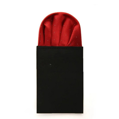 Dvielis Iepriekš salocīts Polka Dots Džentlmeņu kokvilna vīriešiem Vīriešu kabatlakats uzvalks kabatas dvieļi korejiešu kabatas Hanky uzvalka aksesuāri