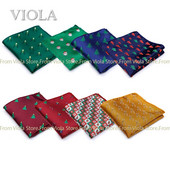 Modes karsts Ziemassvētku žakarda kabatlakats 22 cm koka brieža poliestera vīriešu kabatas kvadrātveida smokinga uzvalks kāzu ballītes aksesuāra dāvana