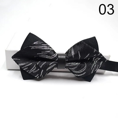 Klasične muške kravate Modne leptir zabave Vjenčane leptir mašne za dječake Prugaste karirane leptir mašne Muški dodaci Pokloni