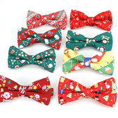 Ziemassvētku tauriņš vīriešiem Sievietēm Sniegavīri Ziemassvētku eglītes Loka mezgls Iepriekš sasiets Pieaugušajiem Zīda žakarda tauriņš Divkārši salokāmi Kravu ballīte