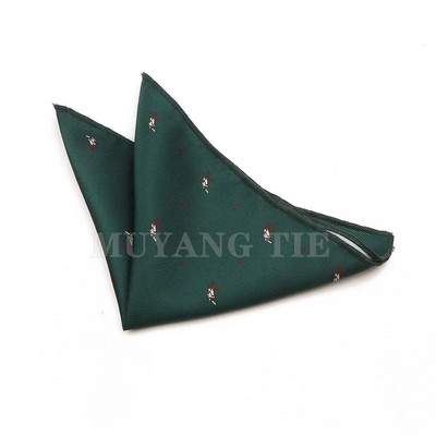 Modes vīriešu 24cm*24cm poliestera kabatlakats sarkans purpursarkans dzeltens puķu kabatas kvadrātveida kāzu smokinga aksesuāri