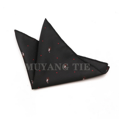 Modes vīriešu 24cm*24cm poliestera kabatlakats sarkans purpursarkans dzeltens puķu kabatas kvadrātveida kāzu smokinga aksesuāri