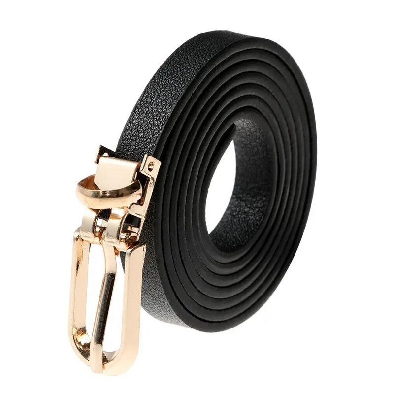 Meitenes Sievietēm Gracioza Candy Krāsa Plāna Izdilis jostasvieta Mākslīgās ādas jostas Kleitas siksniņa Regulējama Josta