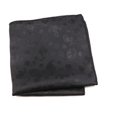 Divatos új 24 cm-es poliészter zsebkendő hivatalos férfi egyszínű puha kék piros sál üzleti esküvői ruha kiegészítők