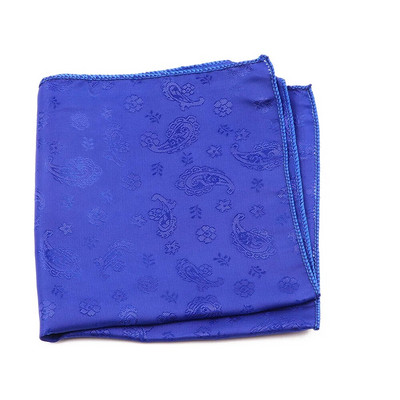 Divatos új 24 cm-es poliészter zsebkendő hivatalos férfi egyszínű puha kék piros sál üzleti esküvői ruha kiegészítők