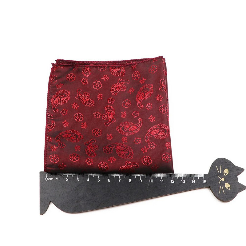 Divatos új 24 cm-es poliészter zsebkendő hivatalos férfi egyszínű puha kék piros sál üzleti esküvői ruha kiegészítők