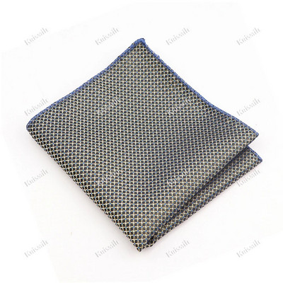 Jauns svītrains rūtains punktveida kabatlakats 23cm platums purpursarkani zils klasisks žakarda austs kabatas kvadrātveida smokings uzvalks krekls krūšu šalle