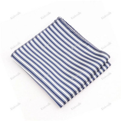 Jauns svītrains rūtains punktveida kabatlakats 23cm platums purpursarkani zils klasisks žakarda austs kabatas kvadrātveida smokings uzvalks krekls krūšu šalle