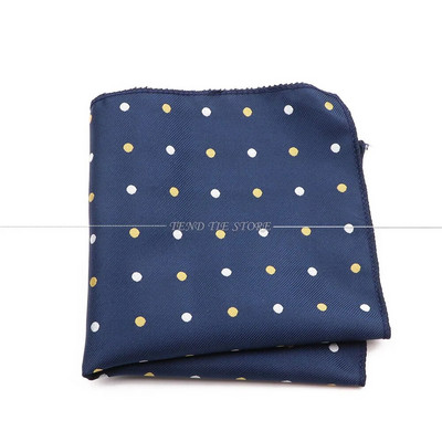 Divat új 22 cm-es poliészter zsebkendő klasszikus egyszerű formális férfi kék piros négyzet sál üzleti esküvői öltöny kiegészítők