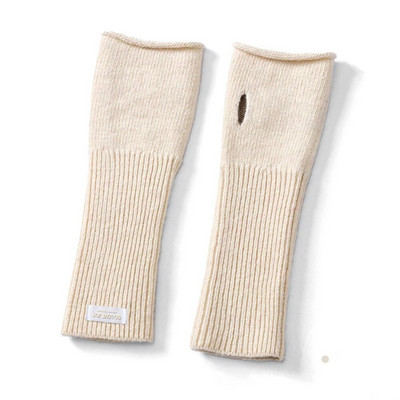 Duge rukavice bez prstiju Ženska rukavica Zimski grijač za ruke Pleteni rukavi za ruke Fine ležerne meke djevojačke gotičke odjeće Punk gotičke rukavice