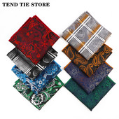 Modni muški jacquard poliesterski šal od 23 cm, klasični retro rupčić, odijelo za nastup, dodaci za vjenčanu košulju