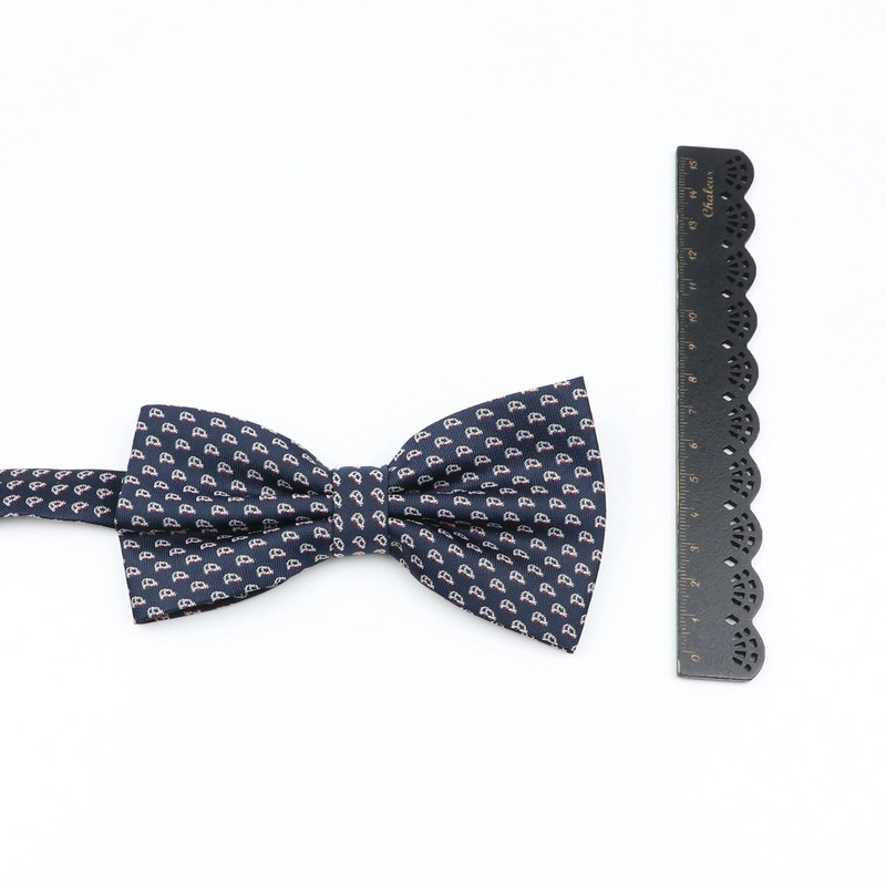 Poliestera vīriešu tauriņš ziedu rūtains svītrains velosipēdu tauriņš zils kaklasaite mīksts tauriņš dekoratīvs raksts krāsu kaklasaites vairumtirdzniecība