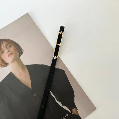 Ženske traperice, modni svestrani smeđi tanki remen oko struka, vintage crna legirana kopča, ukrasni pojas, odjevni dodaci