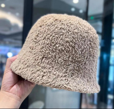 Japanska plišana kapa, pletena kapa, šešir za umivaonik koji odgovara bojama za jesen i zimu 2023., topla ribarska kapa za zaštitu ušiju