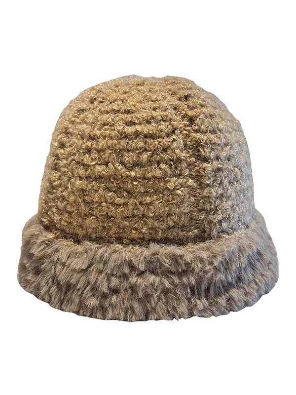 Japanska plišana kapa, pletena kapa, šešir za umivaonik koji odgovara bojama za jesen i zimu 2023., topla ribarska kapa za zaštitu ušiju