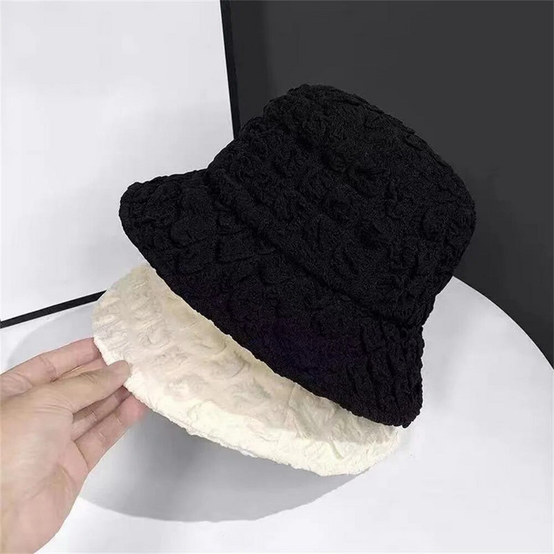 Novi japanski tanki plisirani ribarski šešir iz 2023., ženski ljetni Ins s kremom za sunčanje, ženski šešir s kantom, slobodno vrijeme Panama Gorros