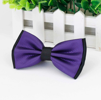 Vīriešu viengabalains, moderns tauriņš Līgavainis Vīriešu rūtains Divu toņu zvīņains Kravats Vīriešiem Butterfly Gravata Vīriešu Laulības Kāzu Taurītes