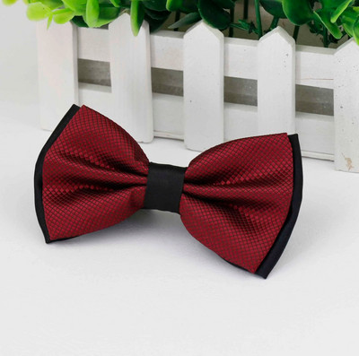 Vīriešu viengabalains, moderns tauriņš Līgavainis Vīriešu rūtains Divu toņu zvīņains Kravats Vīriešiem Butterfly Gravata Vīriešu Laulības Kāzu Taurītes