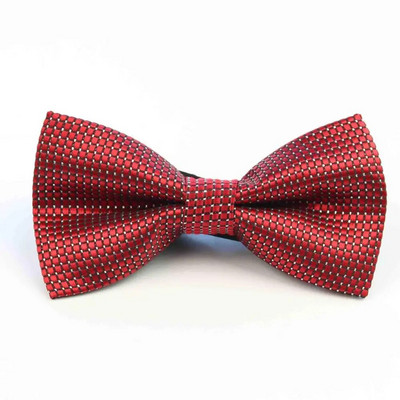 Férfi poliészter csokornyakkendők klasszikus pöttyös nyakkendő Férfi szabadidő Butterfly üzleti ingek Bowknot csokornyakkendő cravat kiegészítők