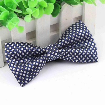 Férfi poliészter csokornyakkendők klasszikus pöttyös nyakkendő Férfi szabadidő Butterfly üzleti ingek Bowknot csokornyakkendő cravat kiegészítők