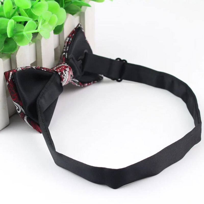 Férfi poliészter csokornyakkendők klasszikus pöttyös nyakkendő Férfi szabadidő Butterfly üzleti ingek Bowknot csokornyakkendő cravat kiegészítők