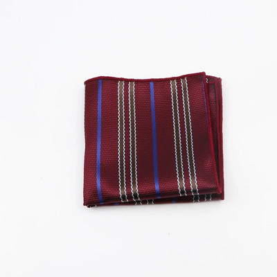 Jauns 24cm*24cm Paisley poliestera vīriešu šalle, modes retro svītrains kabatlakats smokings kāzu dāvanu aksesuāri