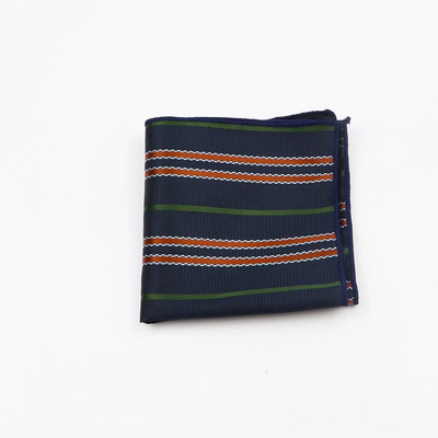 Jauns 24cm*24cm Paisley poliestera vīriešu šalle, modes retro svītrains kabatlakats smokings kāzu dāvanu aksesuāri