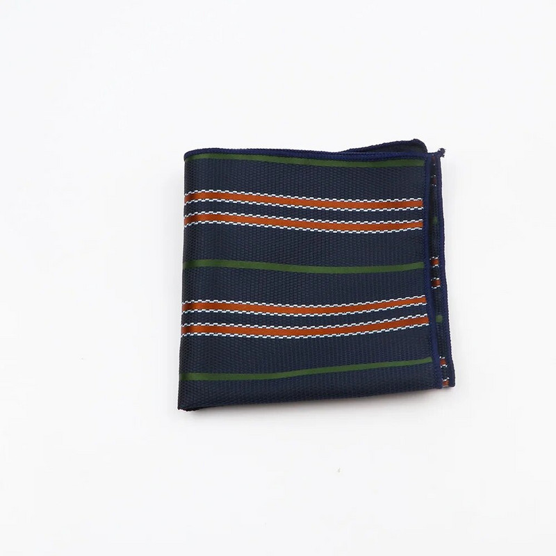 Jauns 24cm*24cm Paisley poliestera vīriešu šalle, modes retro svītrains kabatlakats smokings kāzu dāvanu aksesuāri