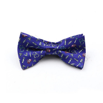 Vīriešu modes tauriņš Dzīvnieku astronautu ziedu poliestera tauriņš Augstas kvalitātes bule regulējams tauriņš tauriņš festivāla dāvana