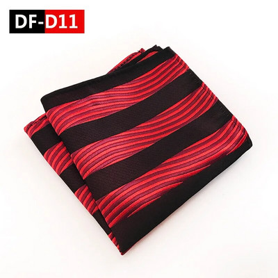 25*25cm modno muško točkasto jednobojno prugasto cvjetno poliestersko džepno žensko žensko ležerno vjenčano odijelo Dodaci za rupčiće