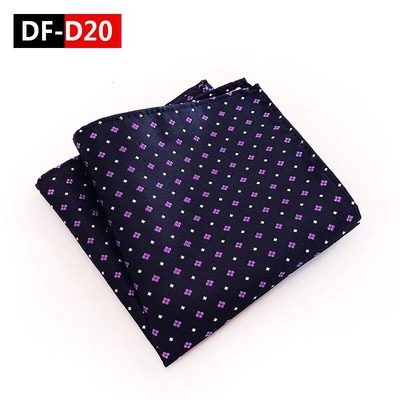 25*25cm modno muško točkasto jednobojno prugasto cvjetno poliestersko džepno žensko žensko ležerno vjenčano odijelo Dodaci za rupčiće