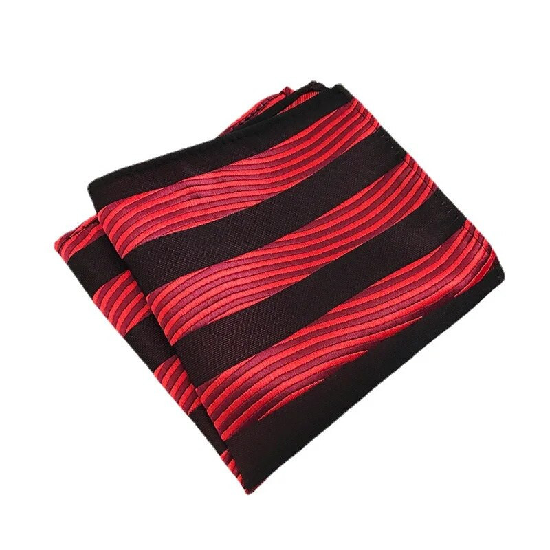 25*25cm modno muško točkasto jednobojno prugasto cvjetno poliestersko džepno žensko žensko ležerno vjenčano odijelo Dodaci za rupčiće