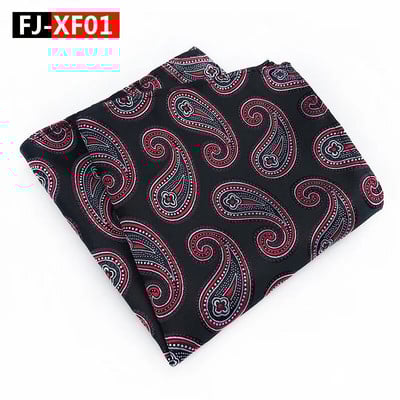 25*25cm New Tide Paisley Caju Poliester Patrat de buzunar pentru bărbați Mire Nuntă Casual Batistă Costum Accesorii
