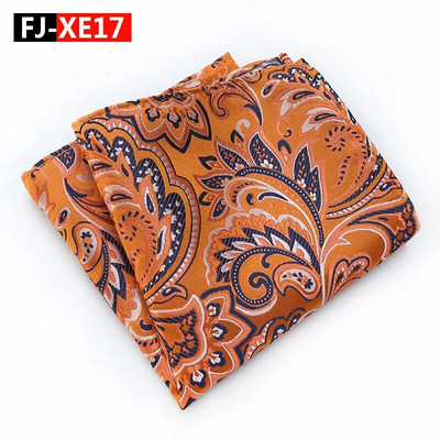 25*25 cm modni trendi retro cvjetni poliester džepni kvadrat za muškarce žene poslovne zabave banket rupčić dodaci za odijelo