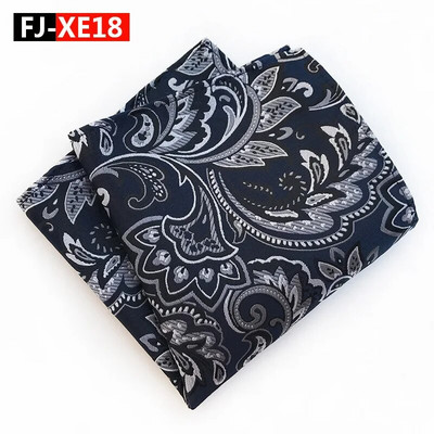 25*25 cm modni trendi retro cvjetni poliester džepni kvadrat za muškarce žene poslovne zabave banket rupčić dodaci za odijelo