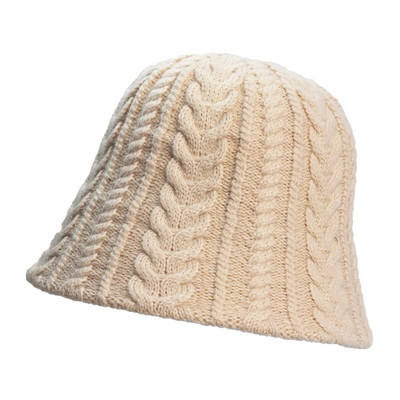 Μάλλινο καπέλο με κουβά Κορεατική μόδα Ιαπωνική ρετρό φθινοπωρινή χειμερινή πλεκτό Παναμά Καπέλο Ψαρά Καπέλο κορίτσι Fedora Καπέλο Γυναικεία μαύρα καπέλα