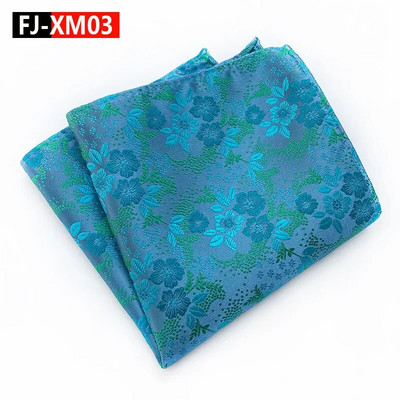 25*25cm Új férfi szilvavirág poliészter Jacquard zseb négyzet női virágos levelű esküvői parti bankett zsebkendő ajándékok