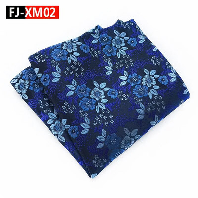 25*25cm Új férfi szilvavirág poliészter Jacquard zseb négyzet női virágos levelű esküvői parti bankett zsebkendő ajándékok