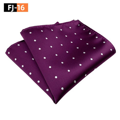 25*25 cm-es férfi Paisley kesudió viráglevél poliészter zseb négyzet úri vőlegény üzleti esküvői zsebkendője