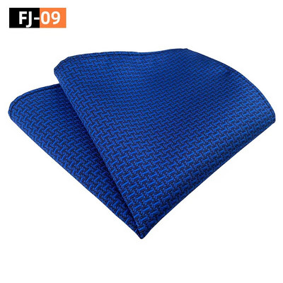 25*25 cm-es férfi Paisley kesudió viráglevél poliészter zseb négyzet úri vőlegény üzleti esküvői zsebkendője