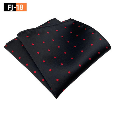 25*25 cm-es férfi Paisley kesudió viráglevél poliészter zseb négyzet úri vőlegény üzleti esküvői zsebkendője